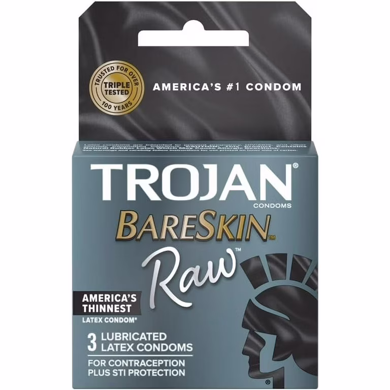 TROJAN BARESKIN RAW 6PK